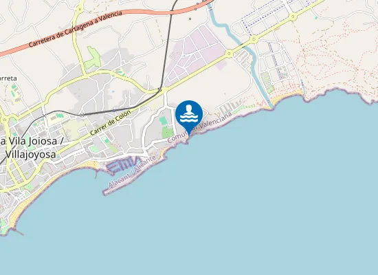 Map of Platja del Tio Roig