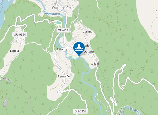 Map of O Inquiau
