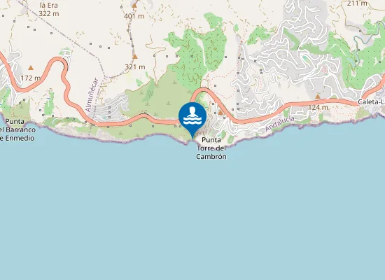 Map of Cala del Cambrón