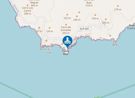 Map of Cala Arena