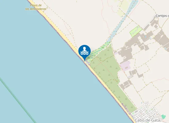 Map of Playa del Charco