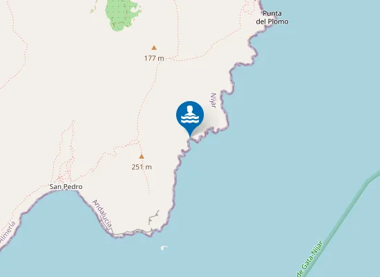 Map of Cala Montoya