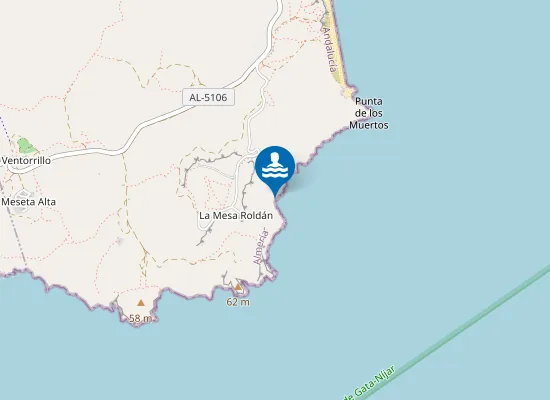 Map of Cala Castillo