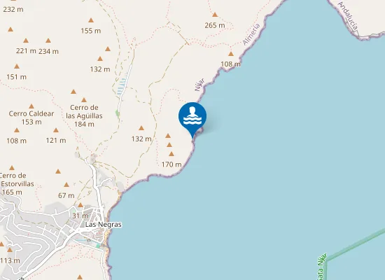 Map of Cala Montoya
