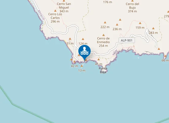Map of La Calilla