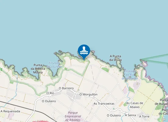 Map of Praia da Arnela