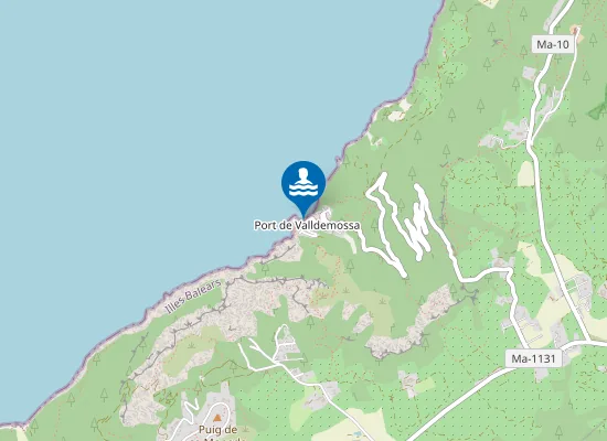 Map of Sa Marina
