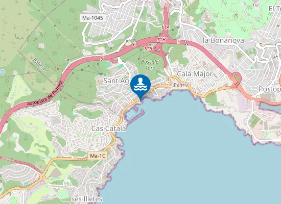 Map of Cala del Guix