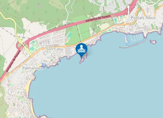 Map of Punta Negra