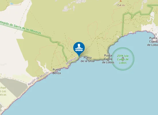 Map of Cala Desnuda