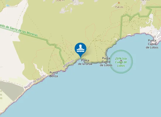 Map of Cala Leño