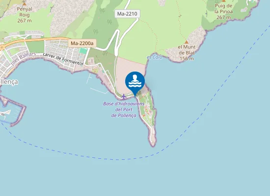 Map of La Platjola