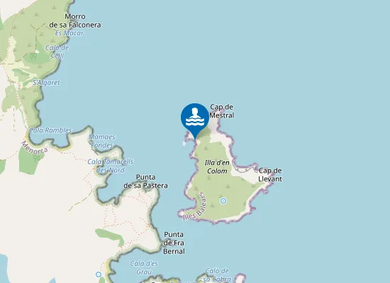 Map of S'Arenal d'en Moro