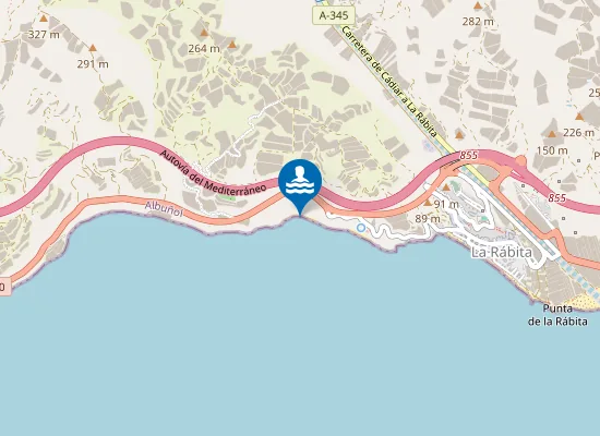 Map of La Playiya