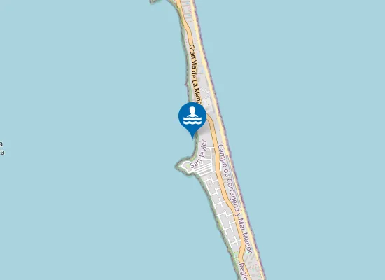 Map of Playa El Galán