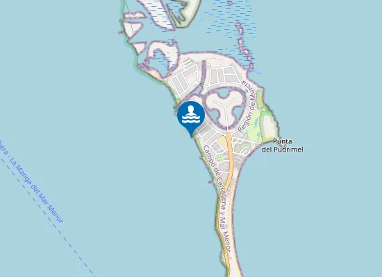 Map of Playa La Veneziola