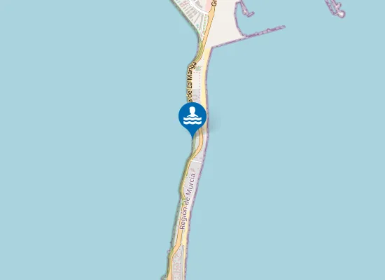Map of Playa Matasgordas
