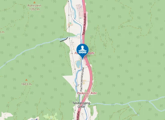 Map of Winklersee, Flachau