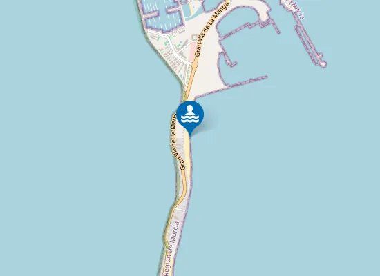 Map of Playa del Estacio