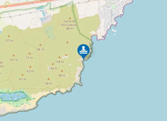 Map of Cala Cocón