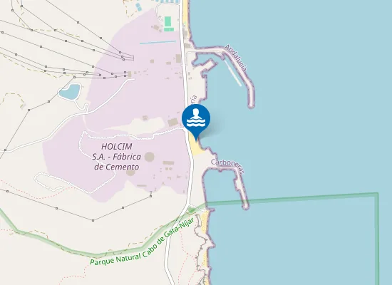 Map of Playa de la Torre Vieja