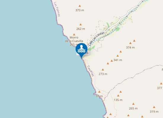 Map of Playa Del Tasarte