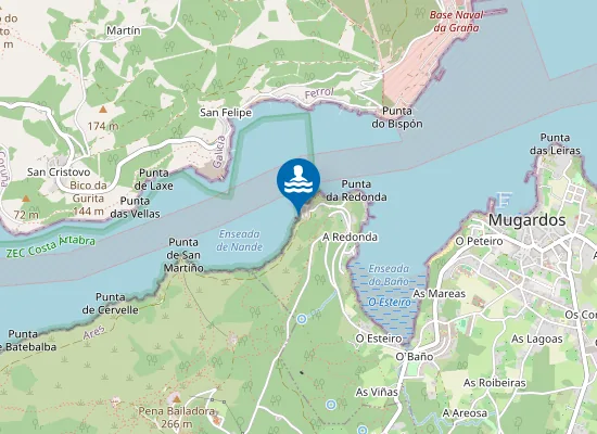 Map of A Palma