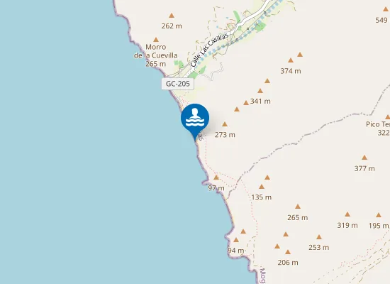 Map of Playa Ambar