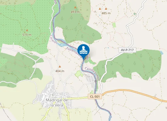 Map of Charco Negro