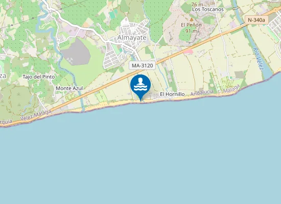 Map of Costa del Sol