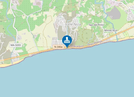 Map of Playa Valle de Niza