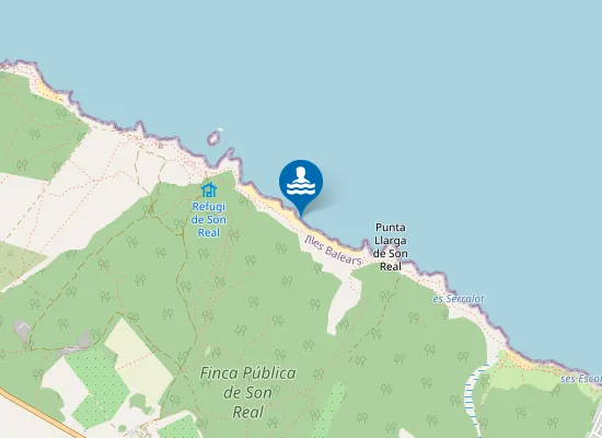 Map of Arenal d’en Casat