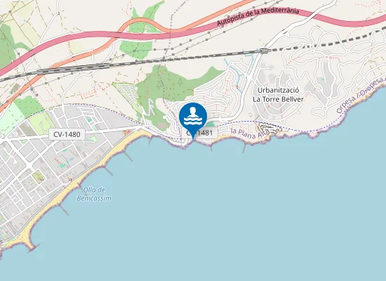 Map of la Caleta