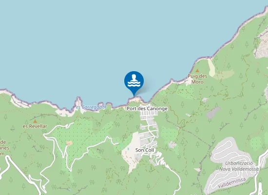 Map of Cala Gata