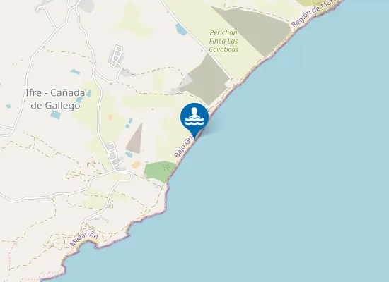 Map of Playa Cobaticas