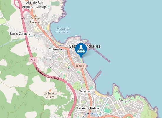 Map of Arenal