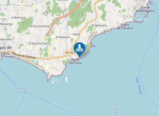 Map of A Regueira