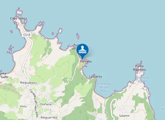 Map of Playa de Puertochico