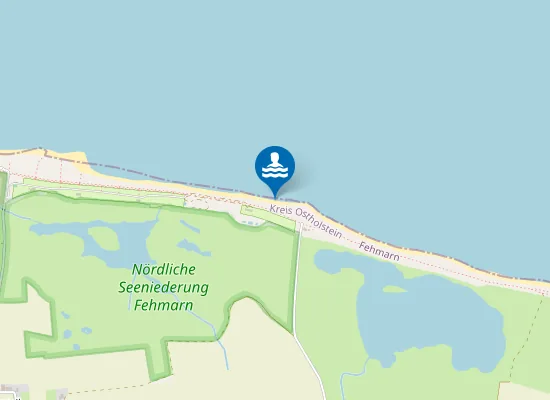 Map of OSTS FEHMARN GAMMENDORF