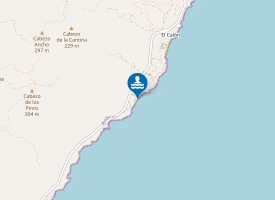 Map of Cala Mochuela