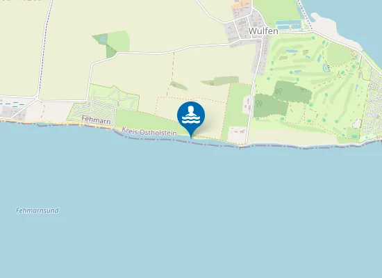 Map of OSTS FEHMARN FEHMARNSUND