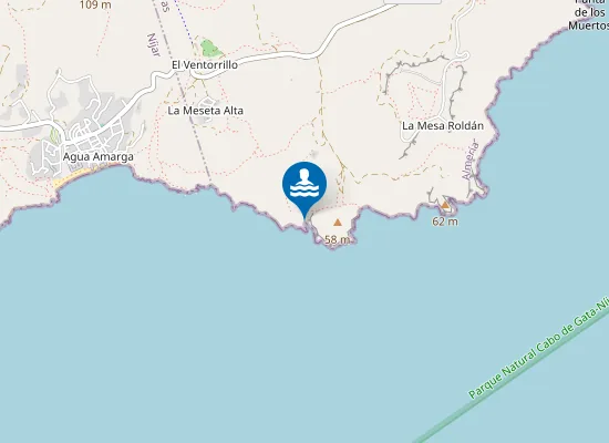 Map of Cala Arena