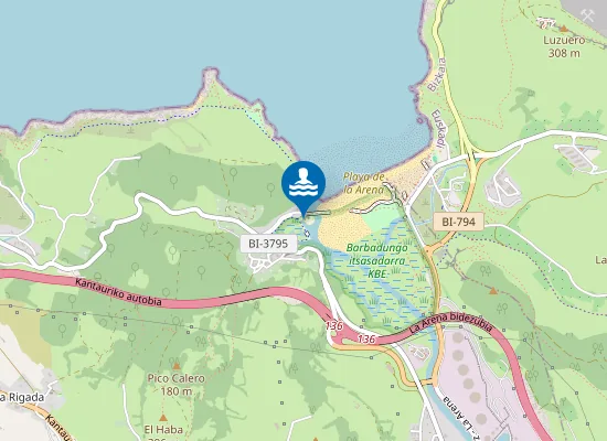 Map of Cala del Socorro