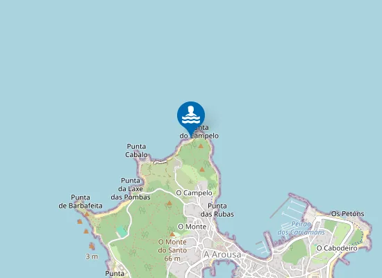 Map of Praia Da Cova
