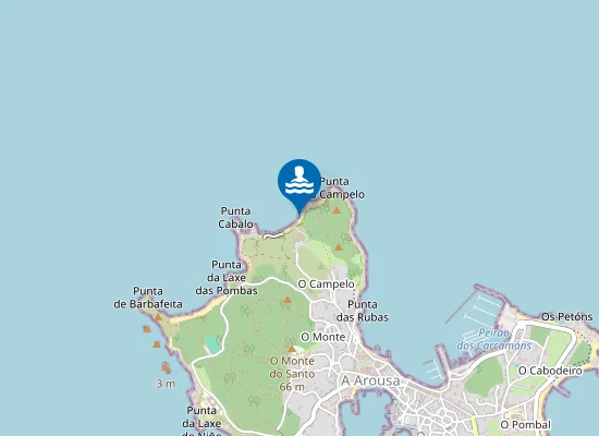 Map of Praia Do Naso