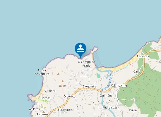 Map of Praia da Poza