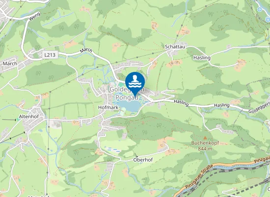 Map of GOLDEGGER SEE