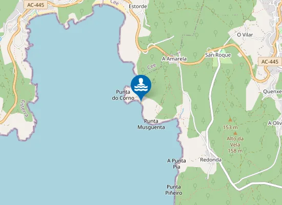 Map of Praia da Cova