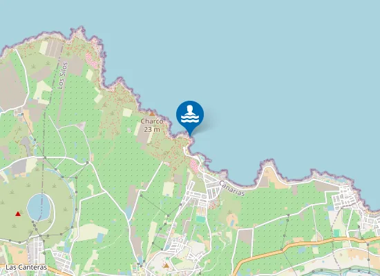 Map of Charco de los Chochos