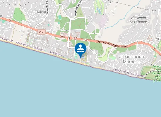 Map of Playa de Artola